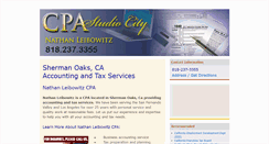 Desktop Screenshot of cpastudiocity.com